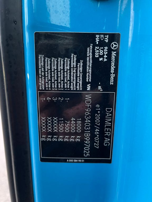 Mercedes-Benz 1842 Stream space - יחידת טרקטור: תמונה 5 Mercedes-Benz 1842 Stream space - יחידת טרקטור: תמונה 5