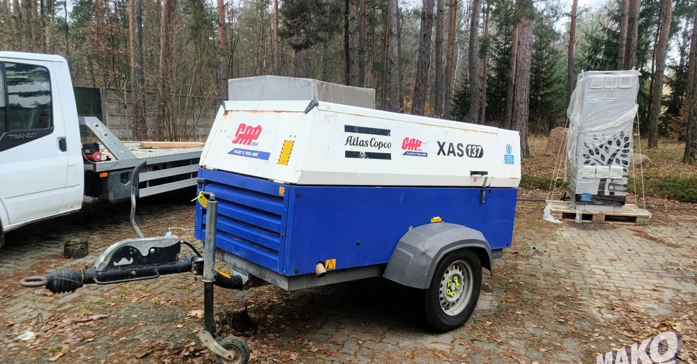 Atlas Copco XAS 137 - ערכת גנרטורים: תמונה 1 Atlas Copco XAS 137 - ערכת גנרטורים: תמונה 1