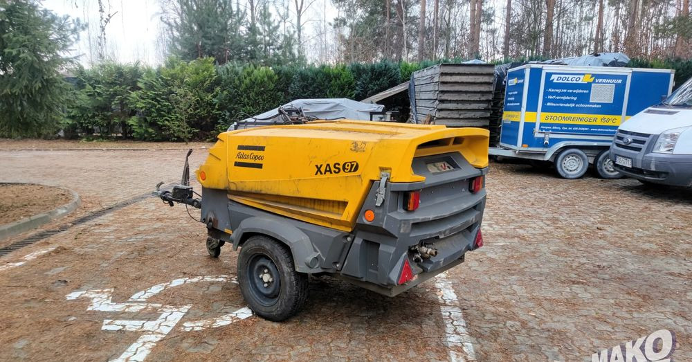 Atlas Copco XAS 97 DD PE - ערכת גנרטורים: תמונה 3 Atlas Copco XAS 97 DD PE - ערכת גנרטורים: תמונה 3