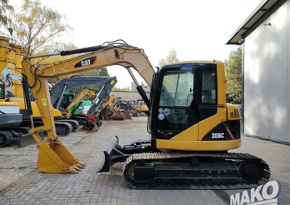Caterpillar 308C - מחפר סורק: תמונה 1 Caterpillar 308C - מחפר סורק: תמונה 1