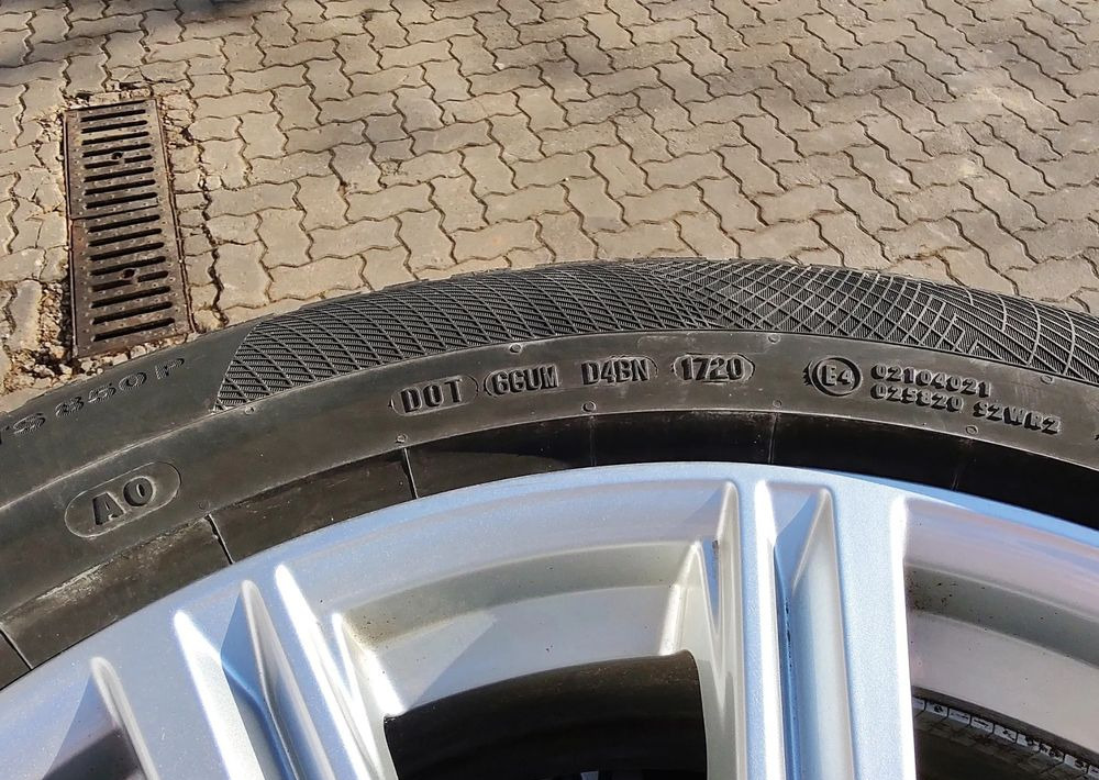 חבילת גלגלים וצמיגים עבור מכונית Koła felgi aluminiowe Audi Q8 SQ8 z oponami zimowymi Continental WinterContact TS850P 265/50 R20 H XL: תמונה 10