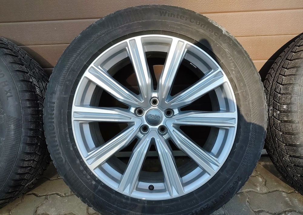 Koła felgi aluminiowe Audi Q8 SQ8 z oponami zimowymi Continental WinterContact TS850P 265/50 R20 H XL - חבילת גלגלים וצמיגים עבור מכונית: תמונה 3 Koła felgi aluminiowe Audi Q8 SQ8 z oponami zimowymi Continental WinterContact TS850P 265/50 R20 H XL - חבילת גלגלים וצמיגים עבור מכונית: תמונה 3