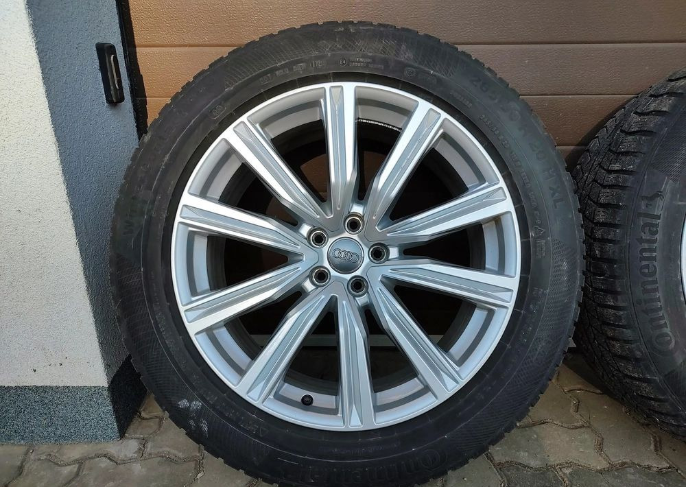 Koła felgi aluminiowe Audi Q8 SQ8 z oponami zimowymi Continental WinterContact TS850P 265/50 R20 H XL - חבילת גלגלים וצמיגים עבור מכונית: תמונה 2 Koła felgi aluminiowe Audi Q8 SQ8 z oponami zimowymi Continental WinterContact TS850P 265/50 R20 H XL - חבילת גלגלים וצמיגים עבור מכונית: תמונה 2
