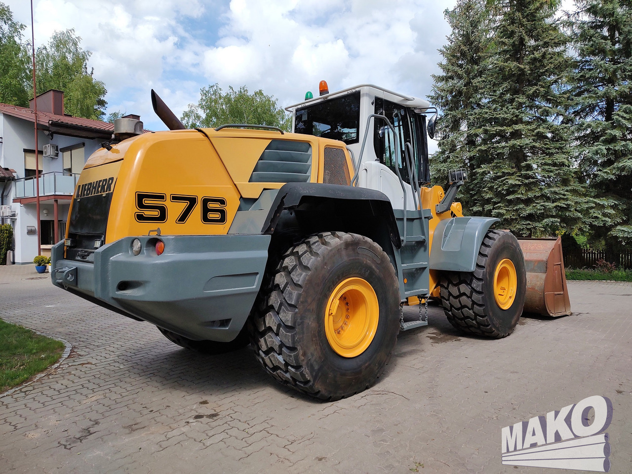 מעמיס גלגלים Liebherr L576: תמונה 7