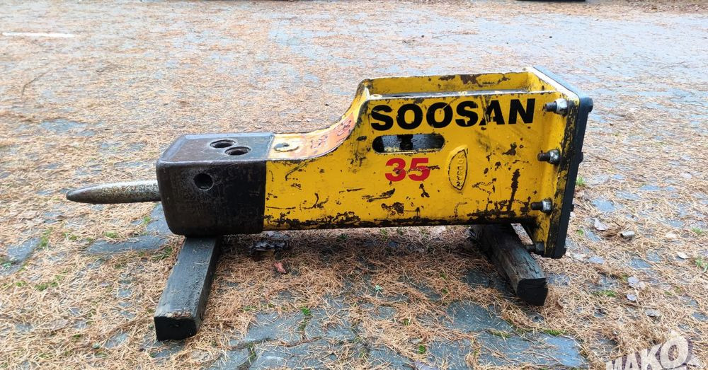 Młot hydrauliczny Soosan SQ35 230kg do koparki - צרופה עבור מכונת בנייה: תמונה 5 Młot hydrauliczny Soosan SQ35 230kg do koparki - צרופה עבור מכונת בנייה: תמונה 5