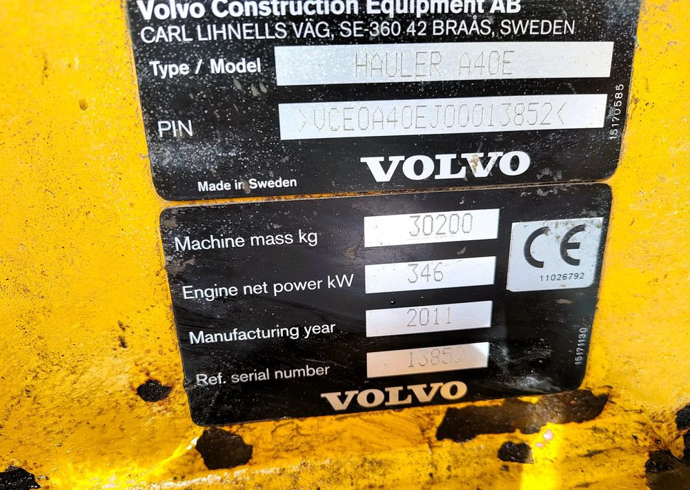 Volvo A40E - מסיר פסולת: תמונה 5 Volvo A40E - מסיר פסולת: תמונה 5