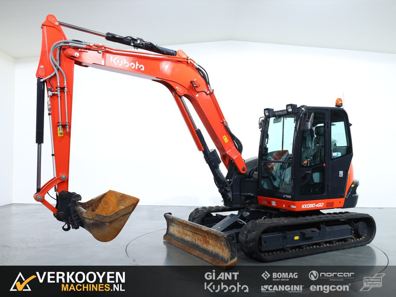 Kubota KX080-4a2 Mono - מיני מחפר: תמונה 1 Kubota KX080-4a2 Mono - מיני מחפר: תמונה 1