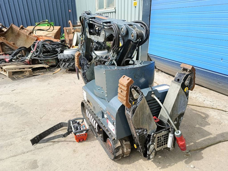 מחפר סורק Brokk euroimplementos RDC1510 180 husqvarna robot remote: תמונה 12