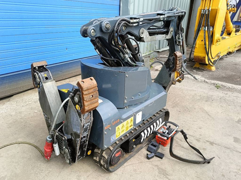 מחפר סורק Brokk euroimplementos RDC1510 180 husqvarna robot remote: תמונה 14