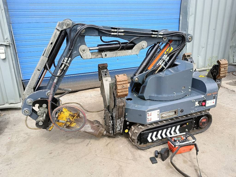 מחפר סורק Brokk euroimplementos RDC1510 180 husqvarna robot remote: תמונה 9