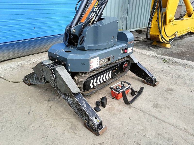 מחפר סורק Brokk euroimplementos RDC1510 180 husqvarna robot remote: תמונה 16