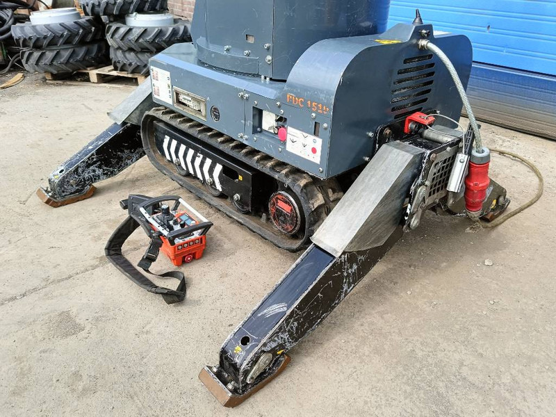 מחפר סורק Brokk euroimplementos RDC1510 180 husqvarna robot remote: תמונה 15