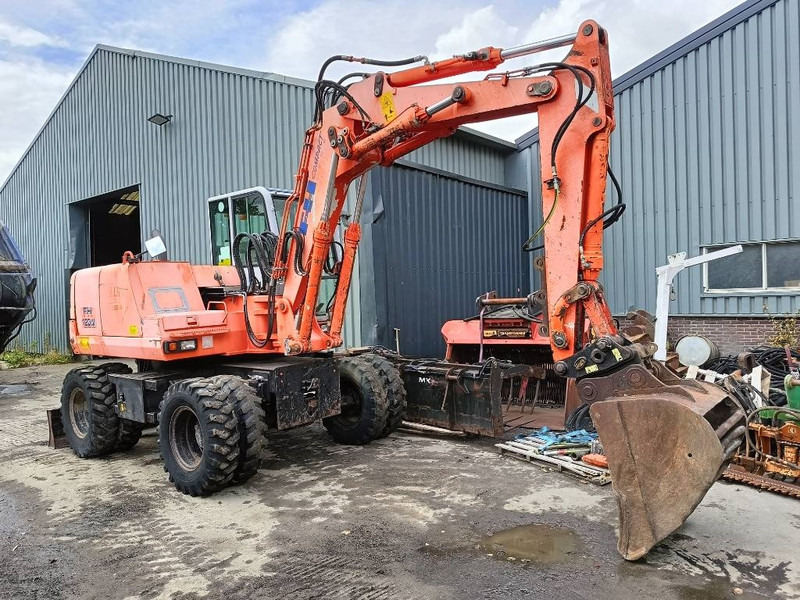 FIAT-HITACHI FH120W bandenkraan Wheel Excavator graafmachine - מחפר גלגלים: תמונה 2 FIAT-HITACHI FH120W bandenkraan Wheel Excavator graafmachine - מחפר גלגלים: תמונה 2