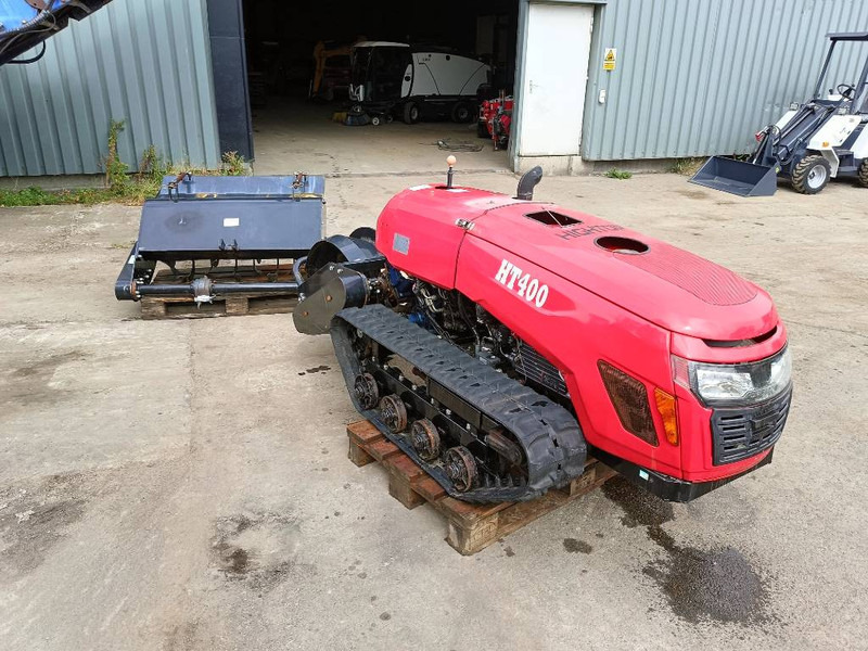 HT 400 remote controlled tracked robot mower / tracto - מכסחה: תמונה 1 HT 400 remote controlled tracked robot mower / tracto - מכסחה: תמונה 1