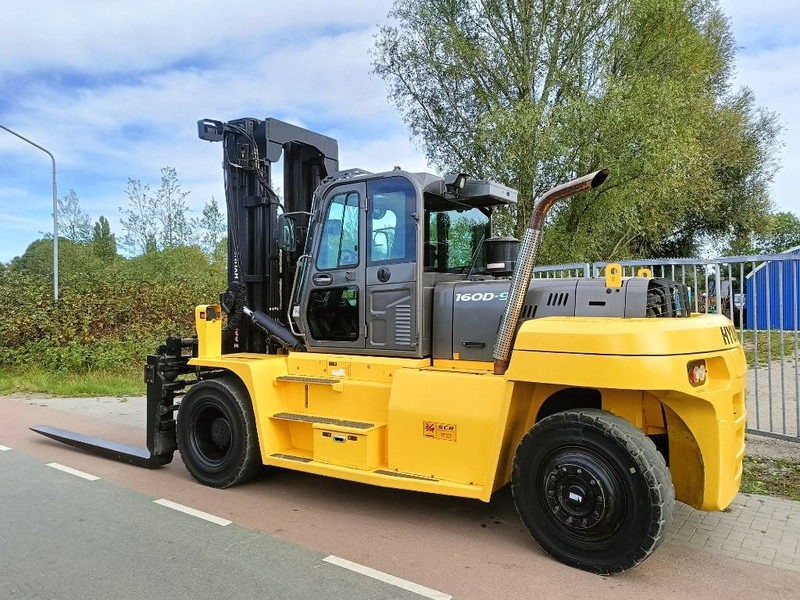 Hyundai 160 D-9 heftruck forklift stapler 16 ton CE - מלגזת סולר: תמונה 5 Hyundai 160 D-9 heftruck forklift stapler 16 ton CE - מלגזת סולר: תמונה 5