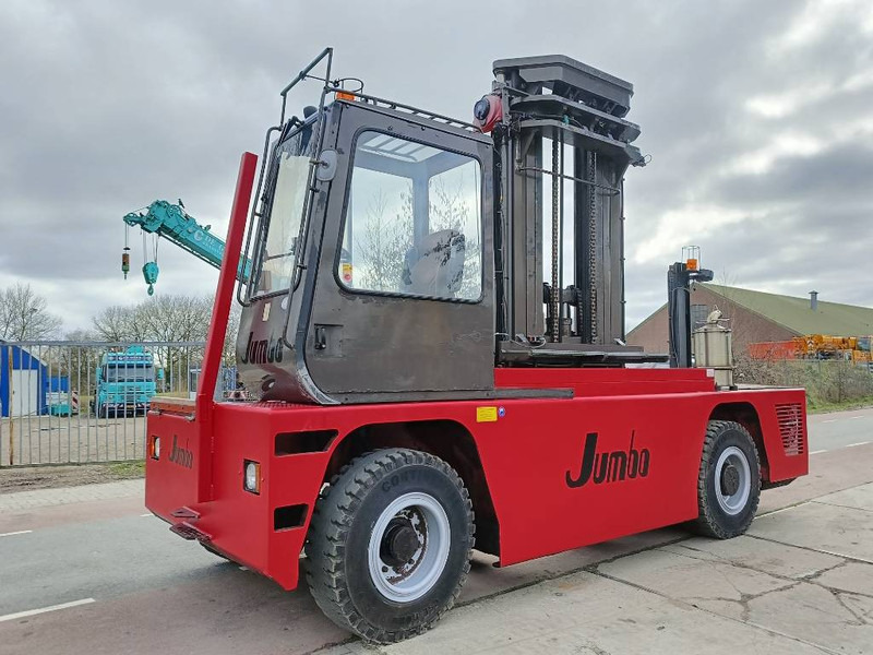Jumbo J/SH 120/14/75 zijlader side forklift stapler 12 T - מעמיס צד: תמונה 1 Jumbo J/SH 120/14/75 zijlader side forklift stapler 12 T - מעמיס צד: תמונה 1