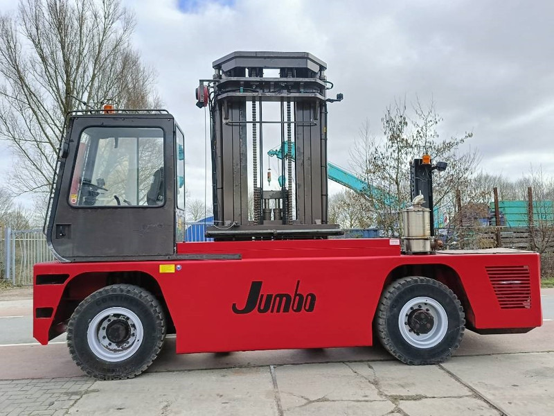 Jumbo J/SH 120/14/75 zijlader side forklift stapler 12 T - מעמיס צד: תמונה 1 Jumbo J/SH 120/14/75 zijlader side forklift stapler 12 T - מעמיס צד: תמונה 1
