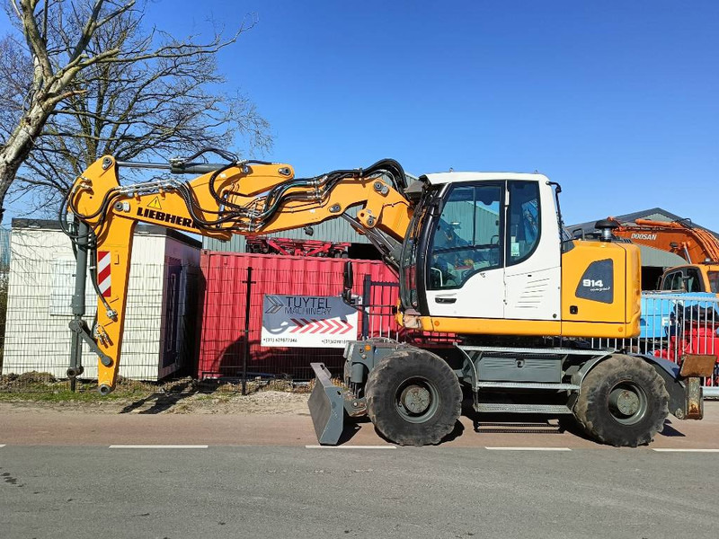Liebherr A 914 compact mobiele graafmachine excavator 18Ton - מחפר גלגלים: תמונה 1 Liebherr A 914 compact mobiele graafmachine excavator 18Ton - מחפר גלגלים: תמונה 1