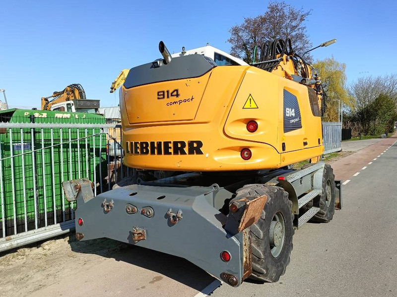 Liebherr A 914 compact mobiele graafmachine excavator 18Ton - מחפר גלגלים: תמונה 5 Liebherr A 914 compact mobiele graafmachine excavator 18Ton - מחפר גלגלים: תמונה 5