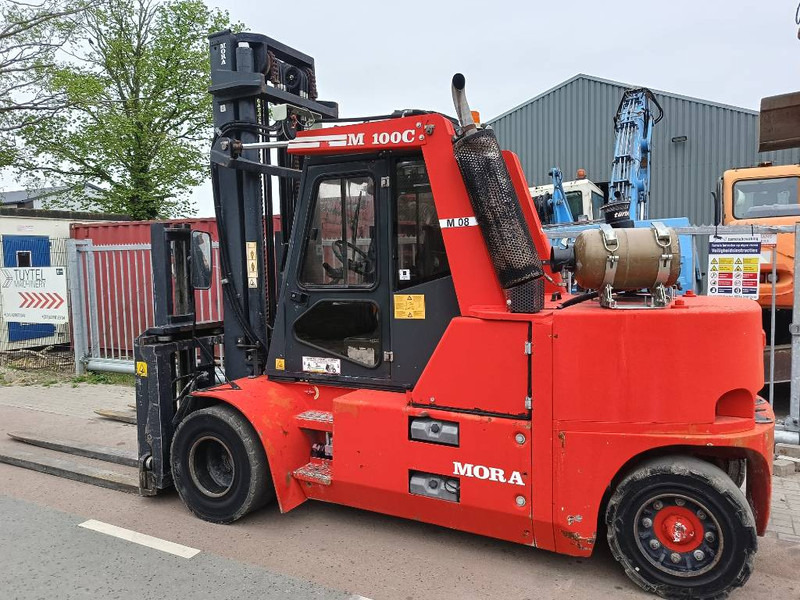 MORA M 100 C 10 ton heftrucl forklift stapler lpg gas - מלגזת LPG: תמונה 1 MORA M 100 C 10 ton heftrucl forklift stapler lpg gas - מלגזת LPG: תמונה 1