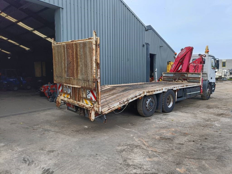 Mercedes-Benz actros truck with hydraulic winch, crane and ramps - משאית מנוף: תמונה 2 Mercedes-Benz actros truck with hydraulic winch, crane and ramps - משאית מנוף: תמונה 2
