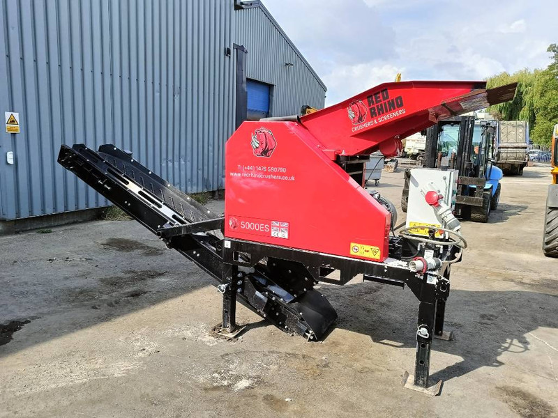 מגרסה ניידת Red Rhino 5000 es crusher 15 kw electric vergruizer 2024 CE: תמונה 5
