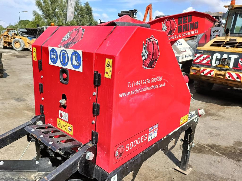 מגרסה ניידת Red Rhino 5000 es crusher 15 kw electric vergruizer 2024 CE: תמונה 18