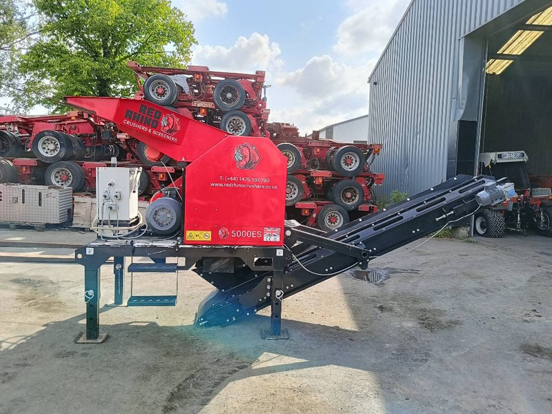 מגרסה ניידת Red Rhino 5000 es crusher 15 kw electric vergruizer 2024 CE: תמונה 12
