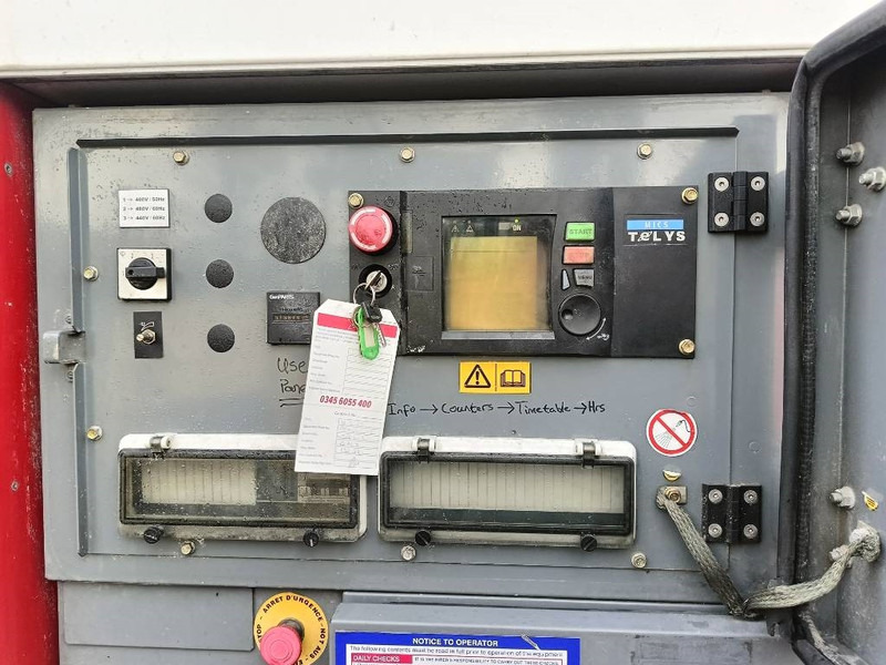 ערכת גנרטורים SDMO R220 C3 220 kva generator john deere 318A: תמונה 15