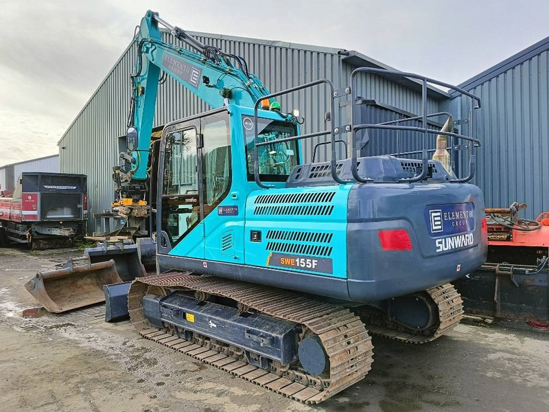 Sunward SWE 155 F + tilt rotator engcon ec214s 8 bakken - מחפר סורק: תמונה 5 Sunward SWE 155 F + tilt rotator engcon ec214s 8 bakken - מחפר סורק: תמונה 5