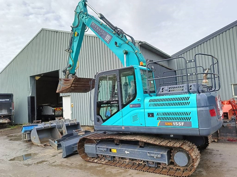 Sunward SWE 155 F + tilt rotator engcon ec214s 8 bakken - מחפר סורק: תמונה 2 Sunward SWE 155 F + tilt rotator engcon ec214s 8 bakken - מחפר סורק: תמונה 2