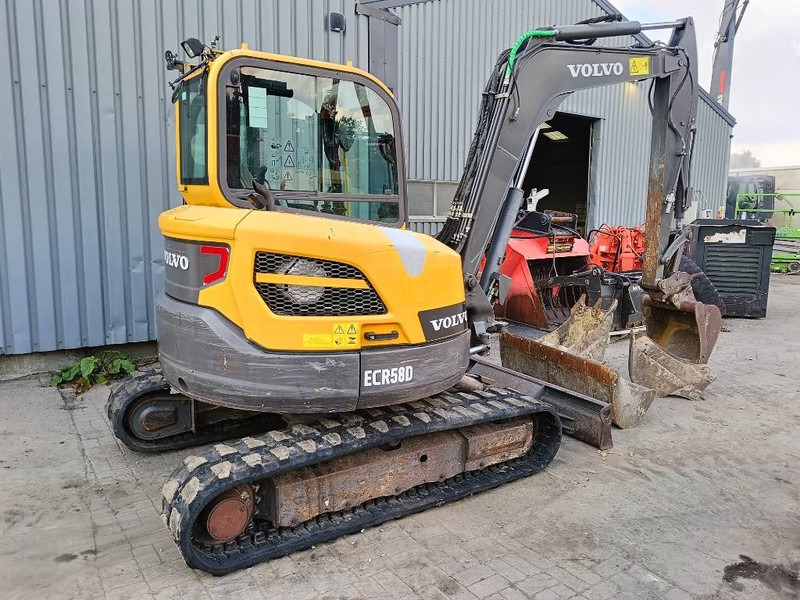 Volvo ECR 58 D rups graafmachine tracked excavator bagge - מיני מחפר: תמונה 5 Volvo ECR 58 D rups graafmachine tracked excavator bagge - מיני מחפר: תמונה 5
