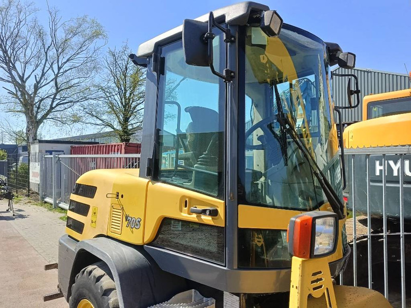 מעמיס גלגלים Yanmar V 70 S atlas AR75S shovel wiellader roterende mast: תמונה 17