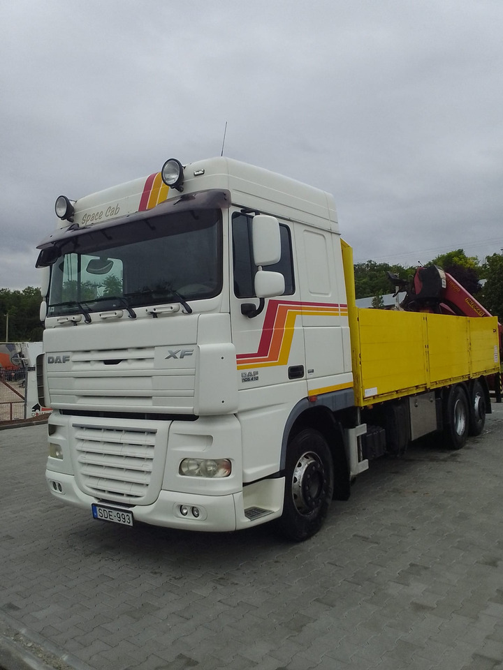 DAF Xf 105.410 Manual 6x2 Palfinger Pk18500 EXCELENT - משאית מנוף: תמונה 1 DAF Xf 105.410 Manual 6x2 Palfinger Pk18500 EXCELENT - משאית מנוף: תמונה 1