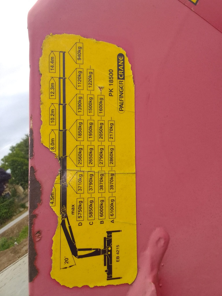 DAF Xf 105.410 Manual 6x2 Palfinger Pk18500 EXCELENT - משאית מנוף: תמונה 5 DAF Xf 105.410 Manual 6x2 Palfinger Pk18500 EXCELENT - משאית מנוף: תמונה 5