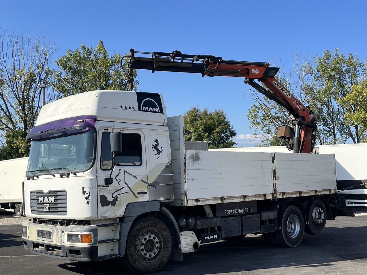 MAN F2000 26.413 Palfinger pk 16000 - משאית מנוף: תמונה 1 MAN F2000 26.413 Palfinger pk 16000 - משאית מנוף: תמונה 1