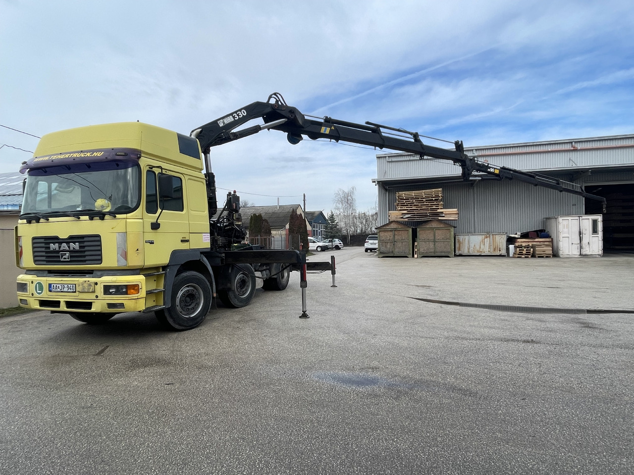 MAN F2000 413 6x2 Manual CRANE Hiab 330+jib 90 21m - יחידת טרקטור: תמונה 5 MAN F2000 413 6x2 Manual CRANE Hiab 330+jib 90 21m - יחידת טרקטור: תמונה 5