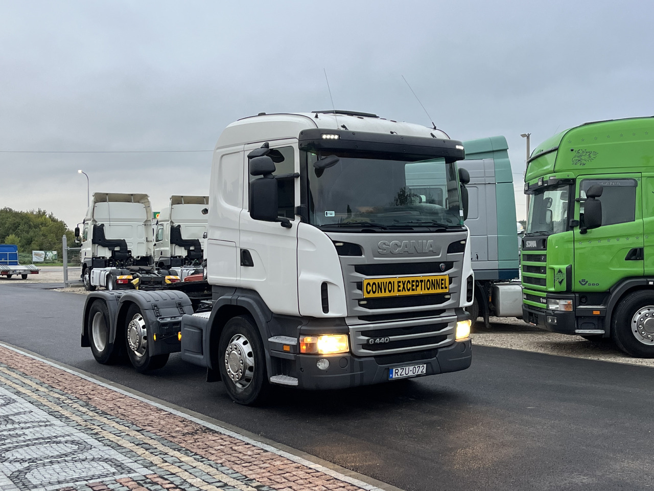 יחידת טרקטור SCANIA R440 6x2 ADR automatic TOP: תמונה 9