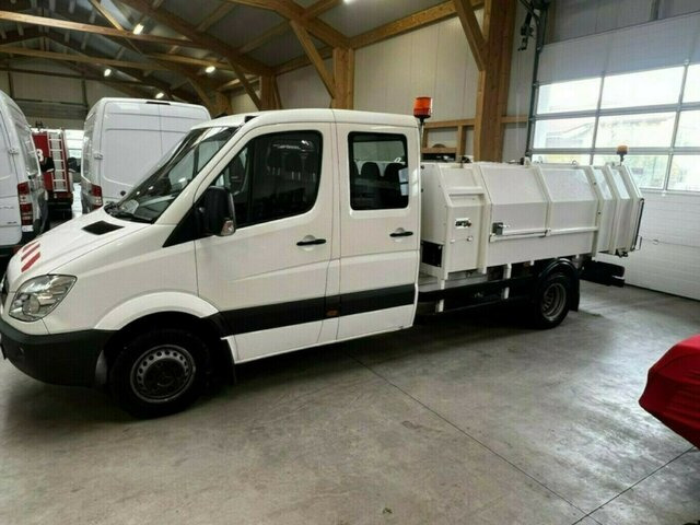 MERCEDES-BENZ Sprinter 516 CDI Müllwagen Papierkorbsammelfzg.... - משאית אשפה: תמונה 2 MERCEDES-BENZ Sprinter 516 CDI Müllwagen Papierkorbsammelfzg.... - משאית אשפה: תמונה 2