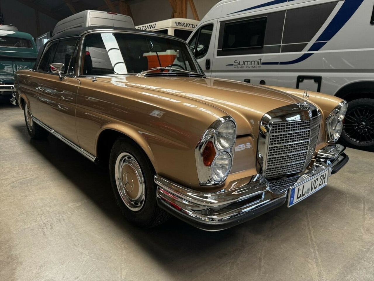 Mercedes-Benz 280 SE Cabrio W111 BRABUS-Classic Restauration - קבריולט: תמונה 1 Mercedes-Benz 280 SE Cabrio W111 BRABUS-Classic Restauration - קבריולט: תמונה 1