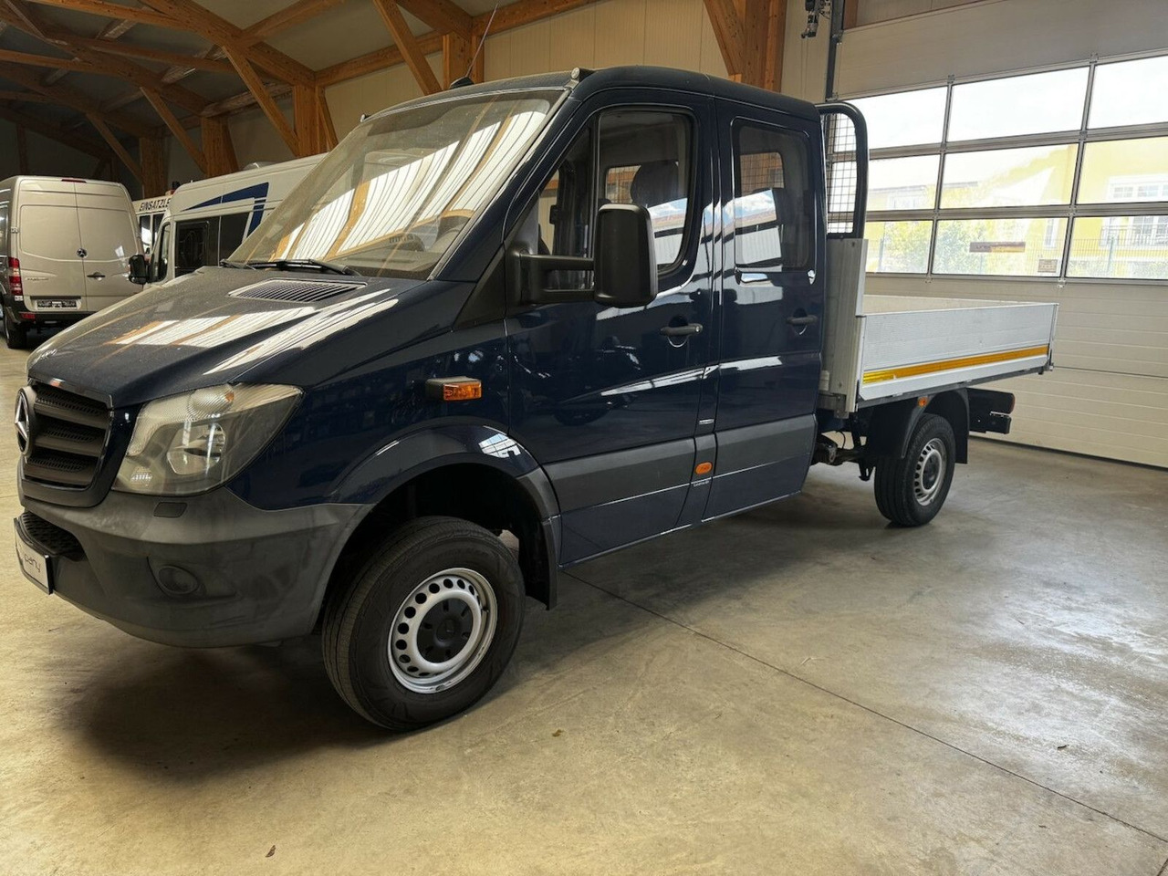 Mercedes-Benz Sprinter 313 CDI Doka 4x4 Allrad AHK 3.5t - כלי רכב מסחרי במיטה שטוחה, כלי רכב מסחרי קומבי: תמונה 1 Mercedes-Benz Sprinter 313 CDI Doka 4x4 Allrad AHK 3.5t - כלי רכב מסחרי במיטה שטוחה, כלי רכב מסחרי קומבי: תמונה 1