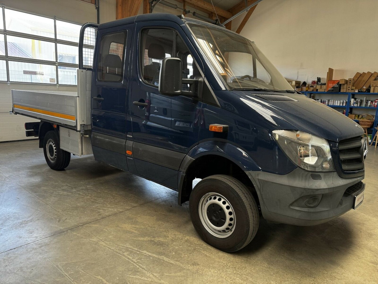 Mercedes-Benz Sprinter 313 CDI Doka 4x4 Allrad AHK 3.5t - כלי רכב מסחרי במיטה שטוחה, כלי רכב מסחרי קומבי: תמונה 4 Mercedes-Benz Sprinter 313 CDI Doka 4x4 Allrad AHK 3.5t - כלי רכב מסחרי במיטה שטוחה, כלי רכב מסחרי קומבי: תמונה 4