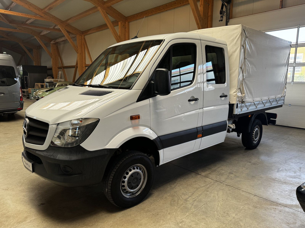 Mercedes-Benz Sprinter 316 CDI Doka 4x4 Allrad Plane - כלי רכב מסחרי עם וילונות צד, כלי רכב מסחרי קומבי: תמונה 2 Mercedes-Benz Sprinter 316 CDI Doka 4x4 Allrad Plane - כלי רכב מסחרי עם וילונות צד, כלי רכב מסחרי קומבי: תמונה 2