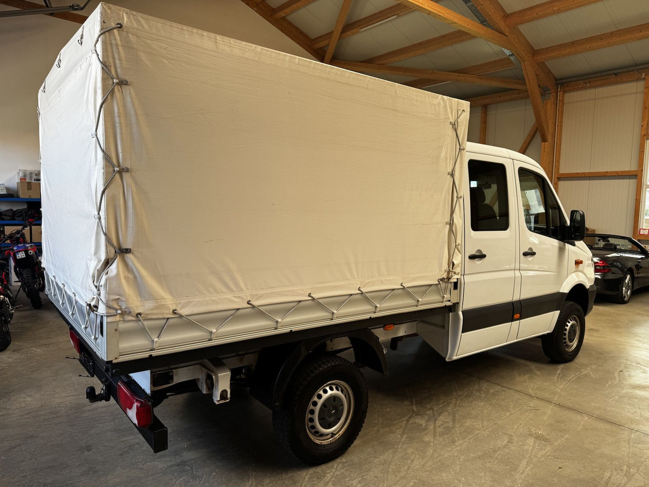 Mercedes-Benz Sprinter 316 CDI Doka 4x4 Allrad Plane - כלי רכב מסחרי עם וילונות צד, כלי רכב מסחרי קומבי: תמונה 5 Mercedes-Benz Sprinter 316 CDI Doka 4x4 Allrad Plane - כלי רכב מסחרי עם וילונות צד, כלי רכב מסחרי קומבי: תמונה 5
