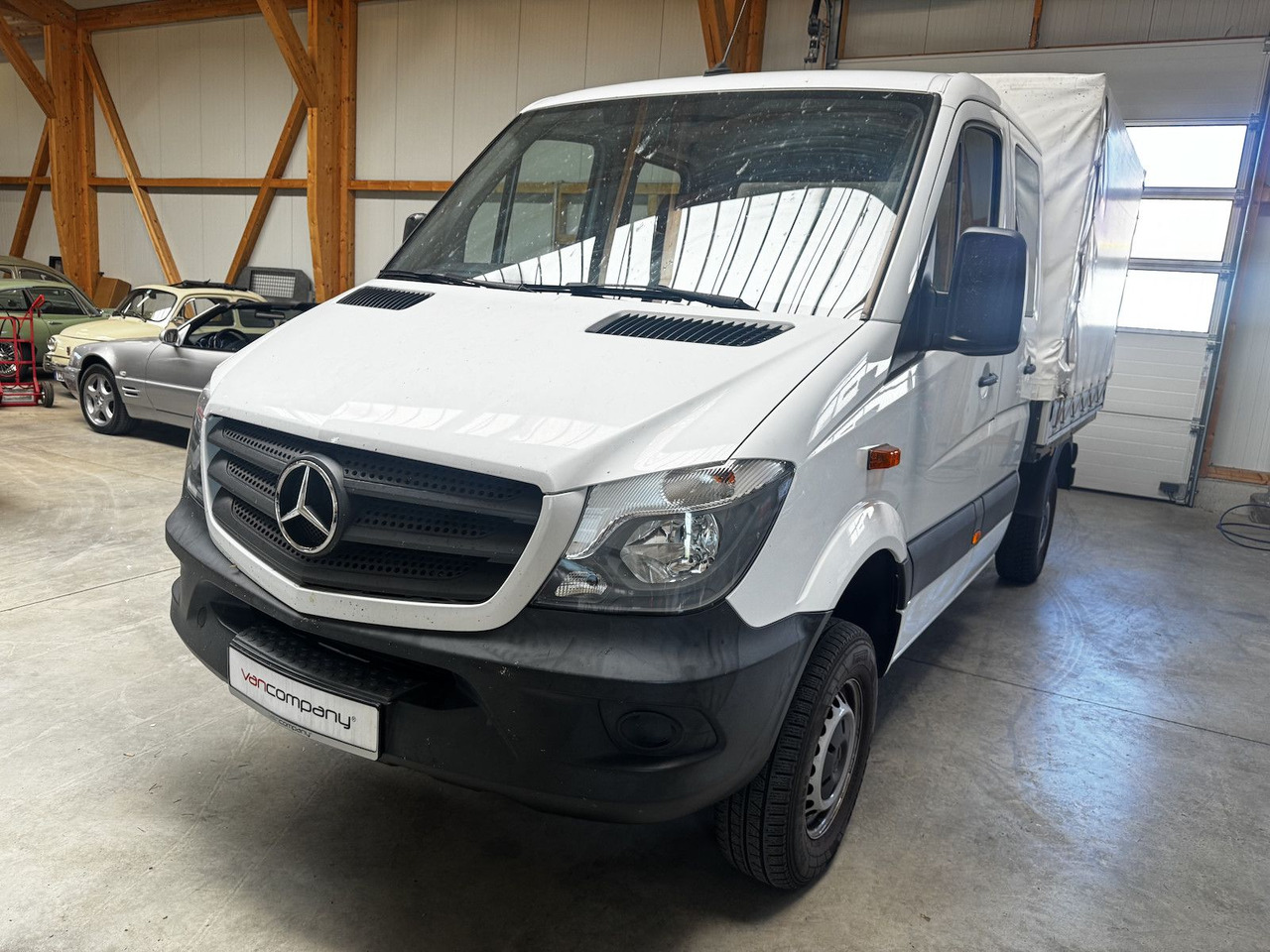Mercedes-Benz Sprinter 316 CDI Doka 4x4 Allrad Plane - כלי רכב מסחרי עם וילונות צד, כלי רכב מסחרי קומבי: תמונה 2 Mercedes-Benz Sprinter 316 CDI Doka 4x4 Allrad Plane - כלי רכב מסחרי עם וילונות צד, כלי רכב מסחרי קומבי: תמונה 2