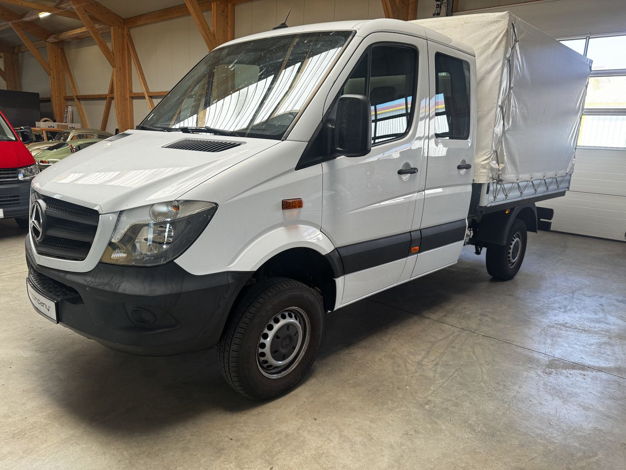 Mercedes-Benz Sprinter 316 CDI Doka 4x4 Allrad Plane - כלי רכב מסחרי עם וילונות צד, כלי רכב מסחרי קומבי: תמונה 1 Mercedes-Benz Sprinter 316 CDI Doka 4x4 Allrad Plane - כלי רכב מסחרי עם וילונות צד, כלי רכב מסחרי קומבי: תמונה 1