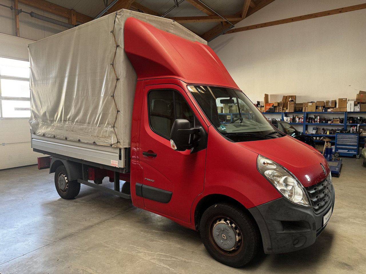 הַחכָּרָה  Renault Master 2.3 HDI L2 Pritsche Plane Renault Master 2.3 HDI L2 Pritsche Plane: תמונה 10