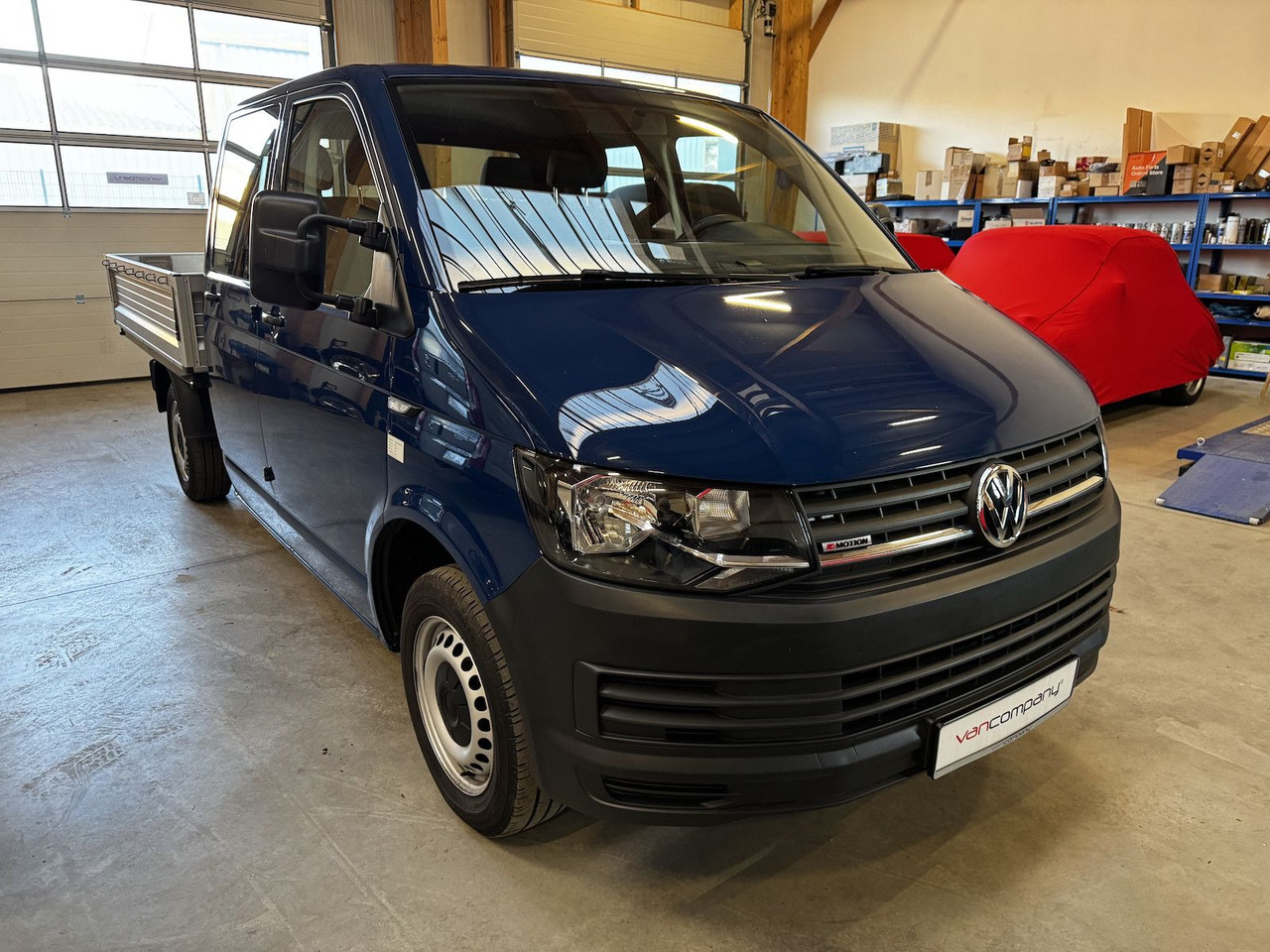 Volkswagen T6 Doka Pritsche 2.0 TDI 4Motion 4x4 indienblau - כלי רכב מסחרי במיטה שטוחה: תמונה 3 Volkswagen T6 Doka Pritsche 2.0 TDI 4Motion 4x4 indienblau - כלי רכב מסחרי במיטה שטוחה: תמונה 3
