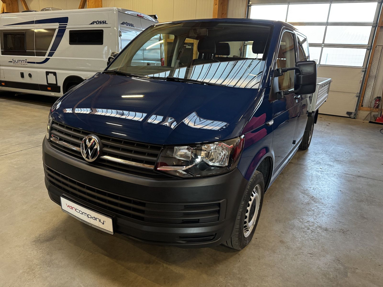 Volkswagen T6 Doka Pritsche 2.0 TDI 4Motion 4x4 indienblau - כלי רכב מסחרי במיטה שטוחה: תמונה 2 Volkswagen T6 Doka Pritsche 2.0 TDI 4Motion 4x4 indienblau - כלי רכב מסחרי במיטה שטוחה: תמונה 2