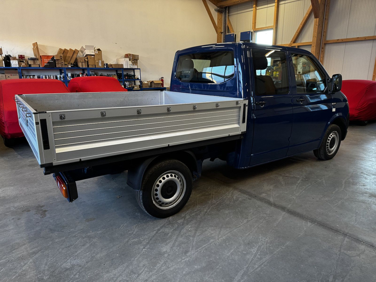 Volkswagen T6 Doka Pritsche 2.0 TDI 4Motion 4x4 indienblau - כלי רכב מסחרי במיטה שטוחה: תמונה 5 Volkswagen T6 Doka Pritsche 2.0 TDI 4Motion 4x4 indienblau - כלי רכב מסחרי במיטה שטוחה: תמונה 5